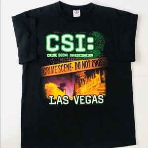 CSI Las Vegas Graphic T-Shirt Large